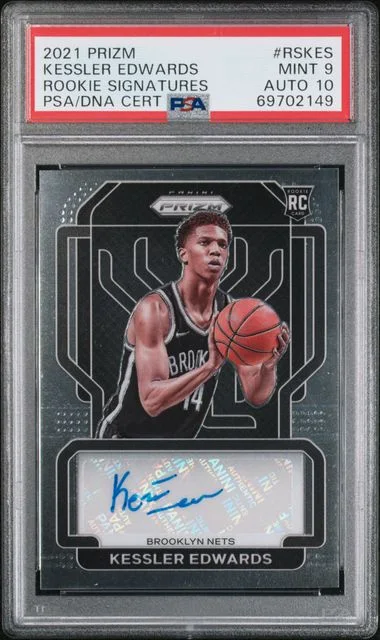 2021-22 Panini Prizm Kessler Edwards Signatures #RSKES card image