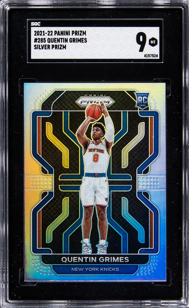 2021-22 Panini Prizm Quentin Grimes Silver #285 card image