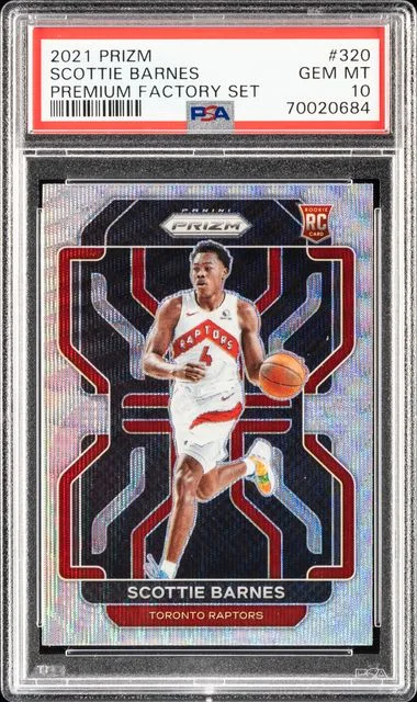 2021-22 Panini Prizm Scottie Barnes #320 card image