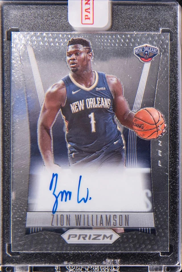 2021-22 Panini Prizm Zion Williamson Flashback #FS-ZWL card image