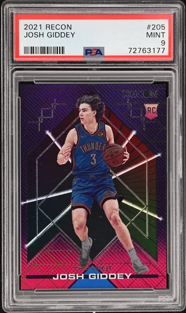 2021-22 Panini Recon Josh Giddey #205 card image