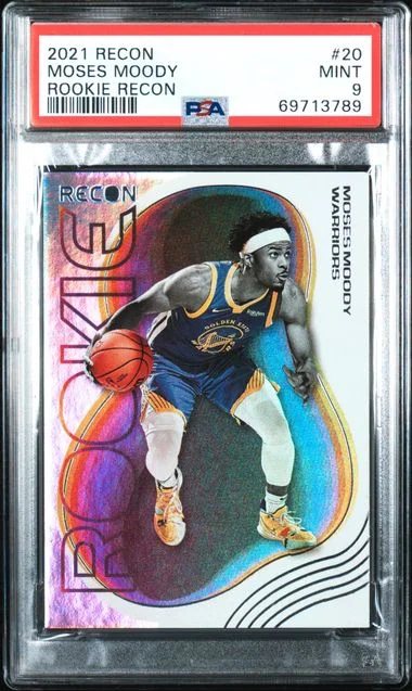 2021-22 Panini Recon Moses Moody Recon #20 card image