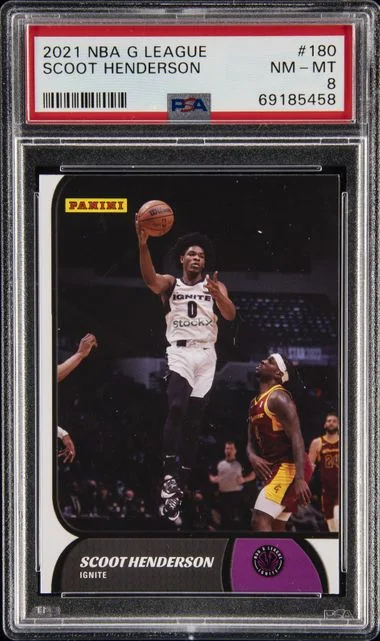 2021-22 Panini Scoot Henderson NBA G League #180 card image