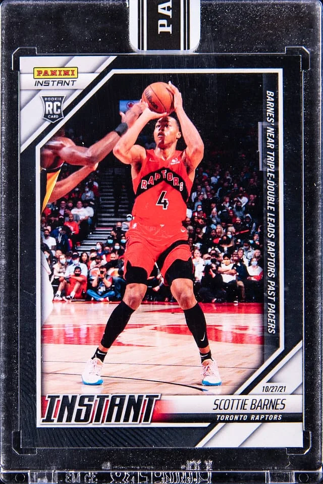 2021-22 Panini Scottie Barnes - Panini Encased Instant #13 card image