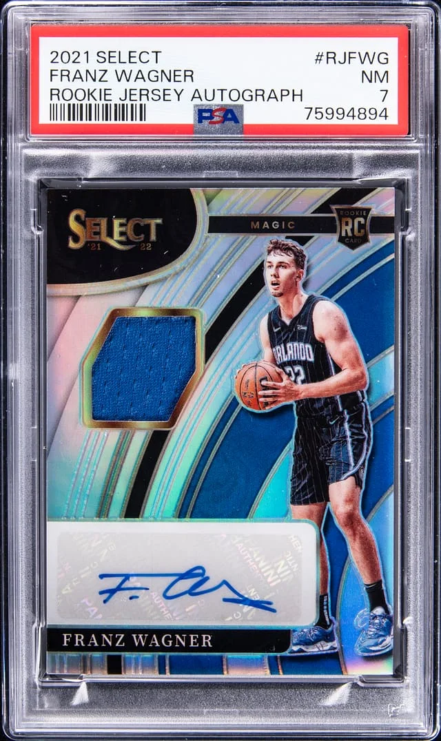 2021-22 Panini Select Franz Wagner #RJ-FWG card image