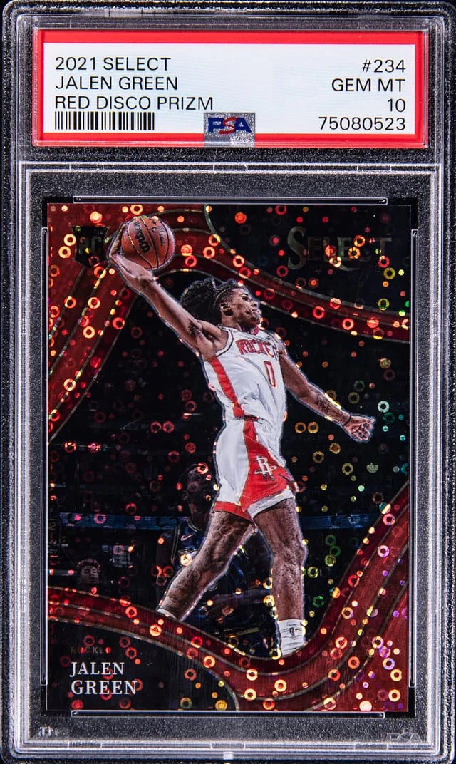 2021-22 Panini Select Jalen Teal/White/Pink Prizm #234 card image