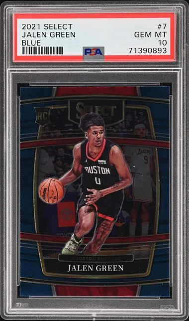 2021-22 Panini Select Jalen Blue #7 card image