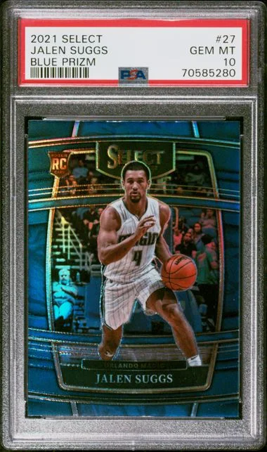 2021-22 Panini Select Jalen Suggs Tri-Color Prizm #27 card image