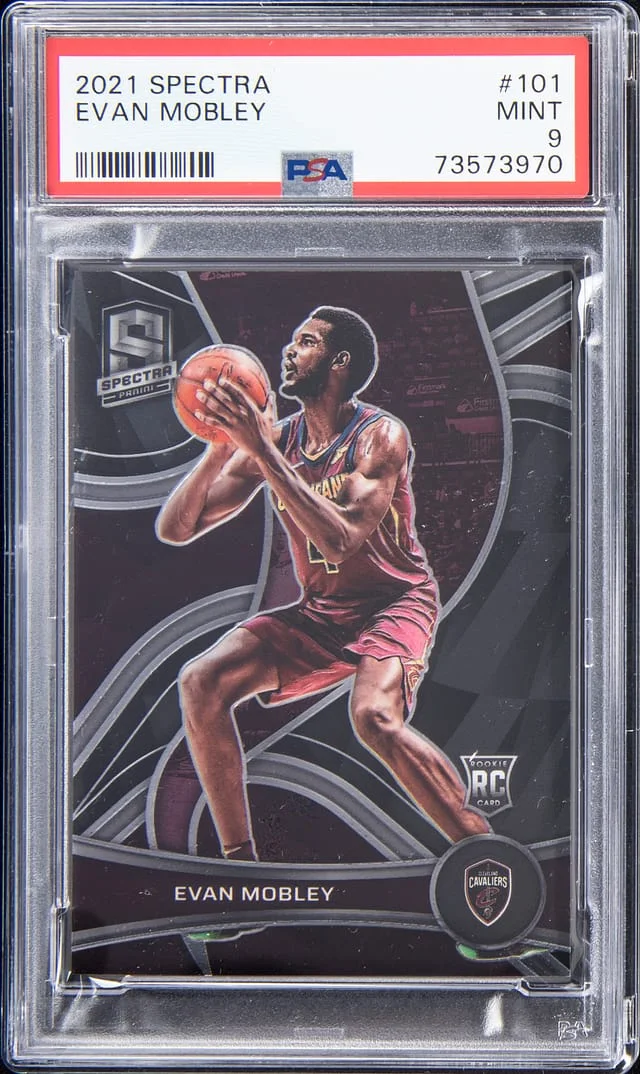 2021-22 Panini Spectra Evan Mobley #101 card image