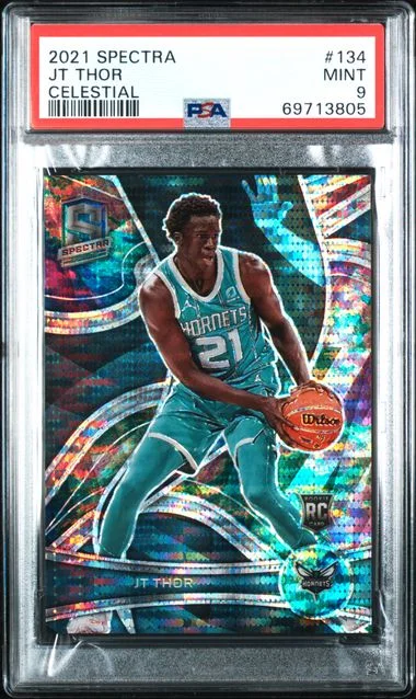 2021-22 Panini Spectra JT Thor Celestial #134 card image