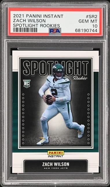 2021-22 Panini Zach Wilson Instant Spotlight Rookies #SR2 card image