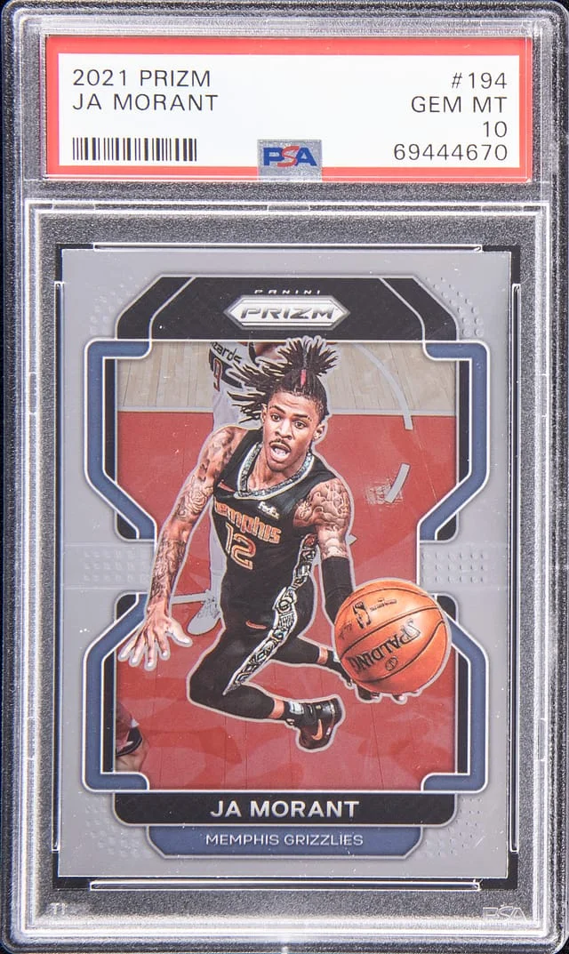 2021-22 Prizm Ja Morant #194 card image