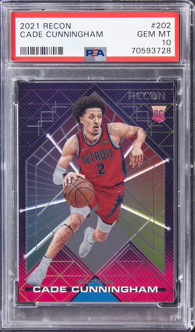 2021-22 Recon Cade Cunningham #202 card image