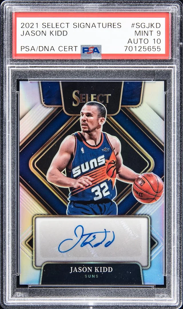 2021-22 Select Jason Kidd Signatures #SGJKD card image