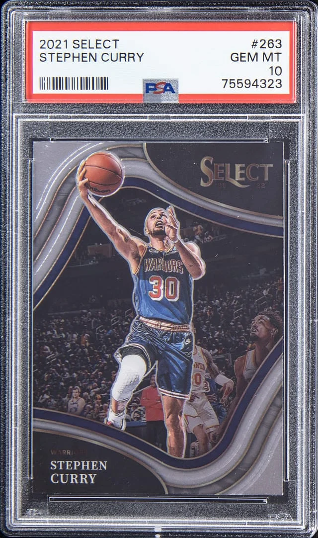 2021-22 Select Stephen Curry Courtside #263 card image