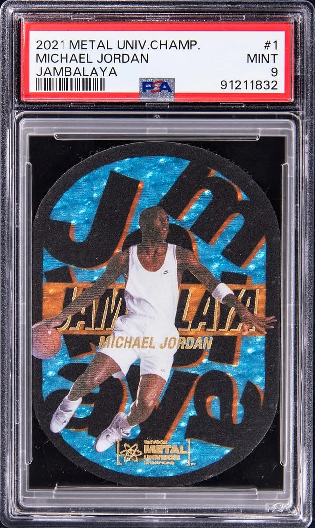 2021-22 Upper Deck Michael Jordan Skybox Metal Universe Champions Jambalaya #1 card image