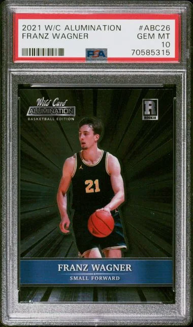 2021-22 Wild Card Alumination Franz Wagner #ABC-26 card image
