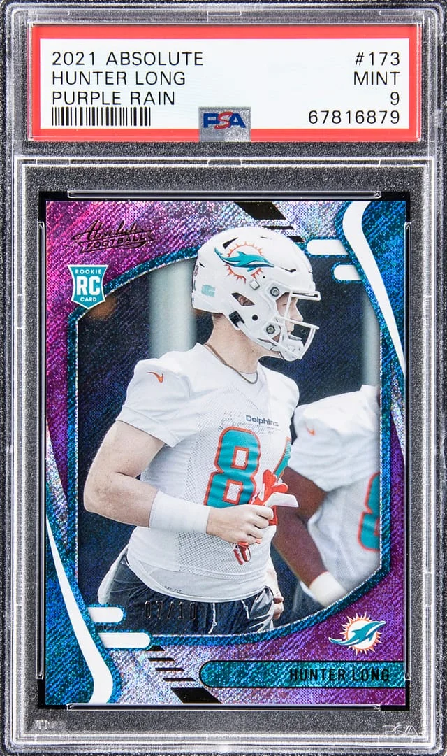 2021 Absolute Hunter Long Purple Rain #173 card image