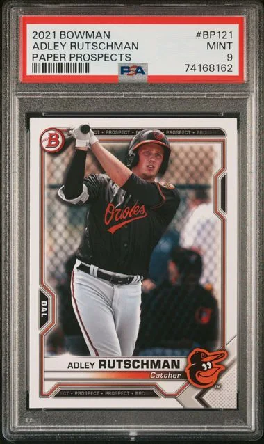 2021 Bowman Adley Rutschman Paper Prospects #BP-121 card image