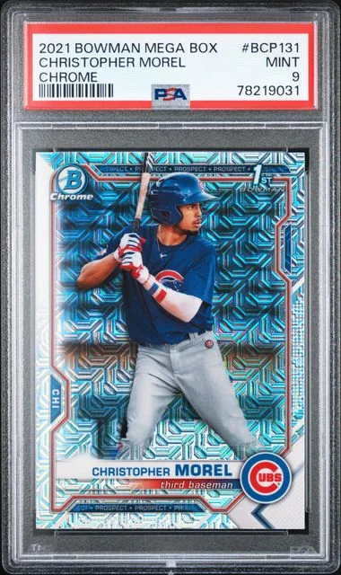 2021 Bowman Christopher Morel Mega Box Chrome #BCP131 card image
