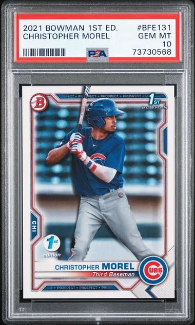 2021 Bowman Christopher Morel 1st Edition #BFE-131 card image