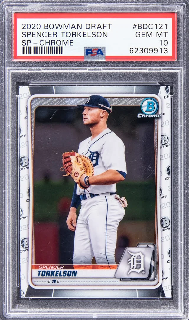 2021 Bowman Chrome Draft Spencer Torkelson #121 card image