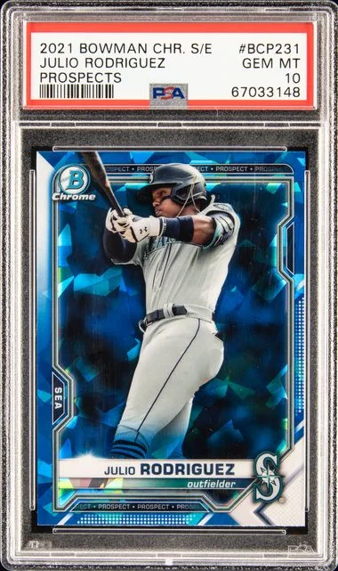 2021 Bowman Chrome Julio Rodriguez Edition Prospects #BCP-231 card image