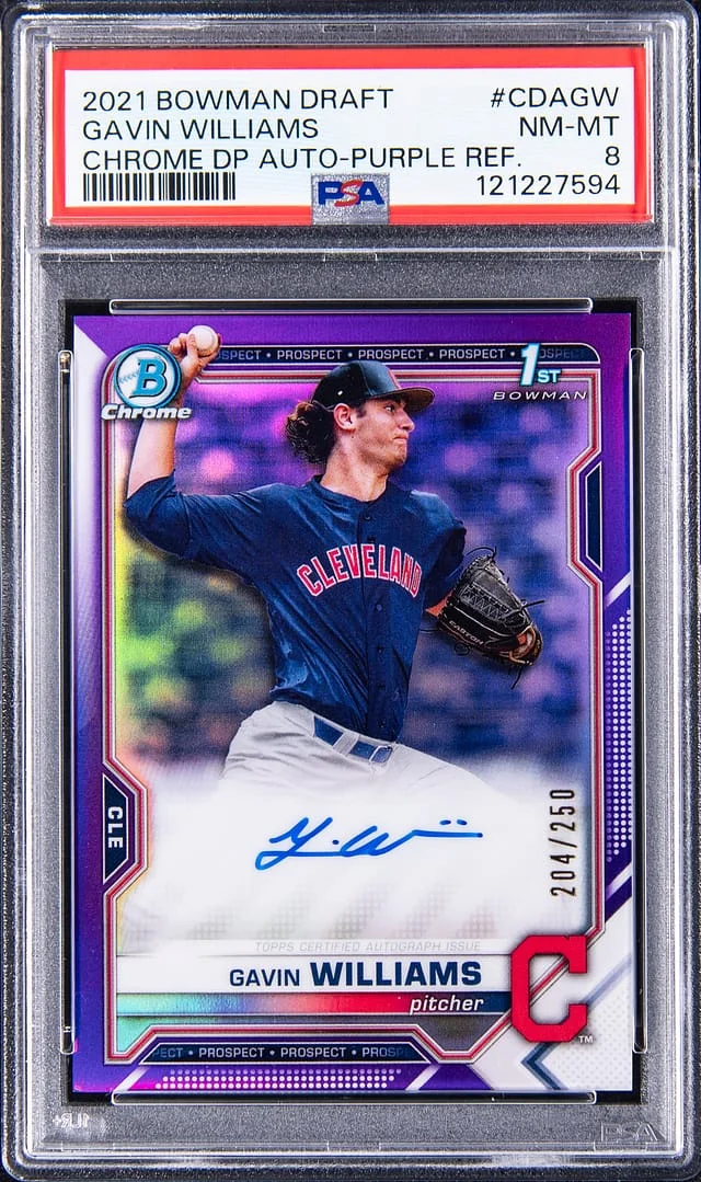 2021 Bowman Chrome Prospect Draft Pick #no-number card image