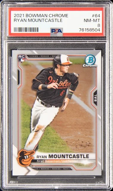 2021 Bowman Chrome Ryan Mountcastle #64 card image