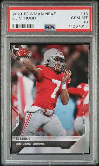 2021 Bowman CJ Stroud Next #13 card image