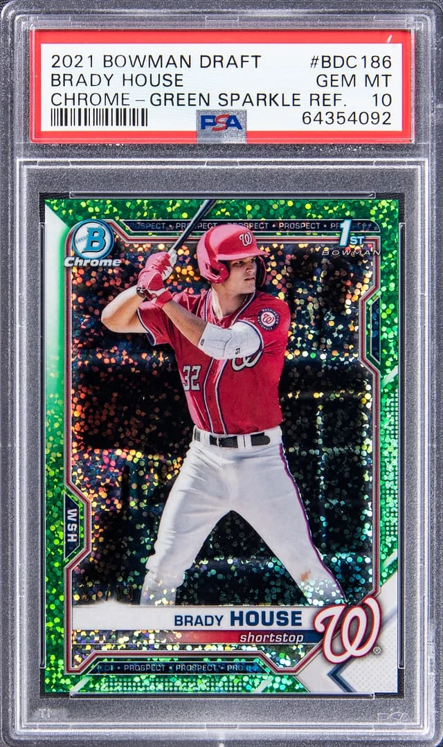 2021 Bowman Draft Brady House #BDC-186 card image