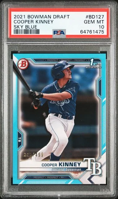 2021 Bowman Draft Cooper Kinney #BD127 card image