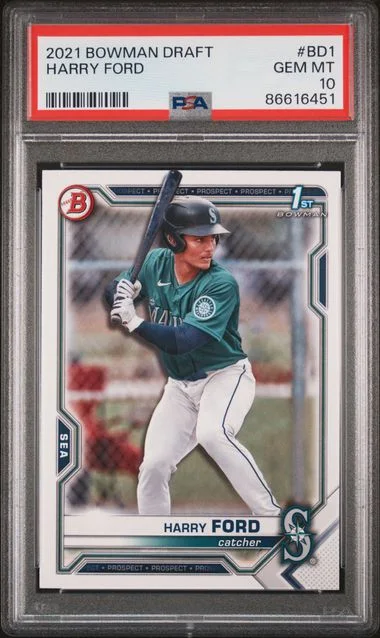 2021 Bowman Draft Harry Ford #BD1 card image