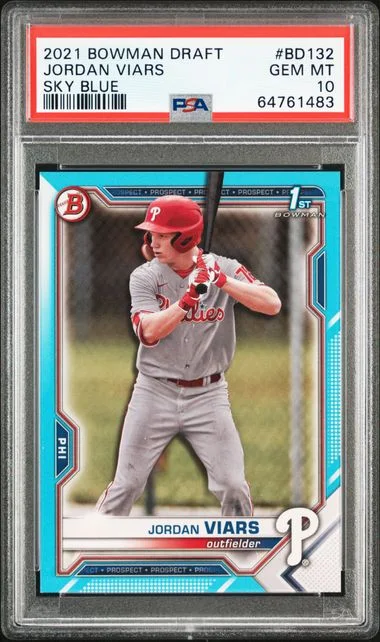 2021 Bowman Draft Jordan Viars #BD132 card image