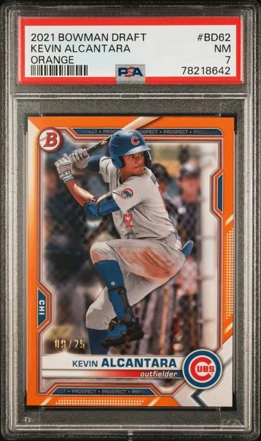 2021 Bowman Draft Kevin Alcantara #BD62 card image