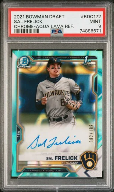 2021 Bowman Draft Sal Frelick Chrome #BDC172 card image