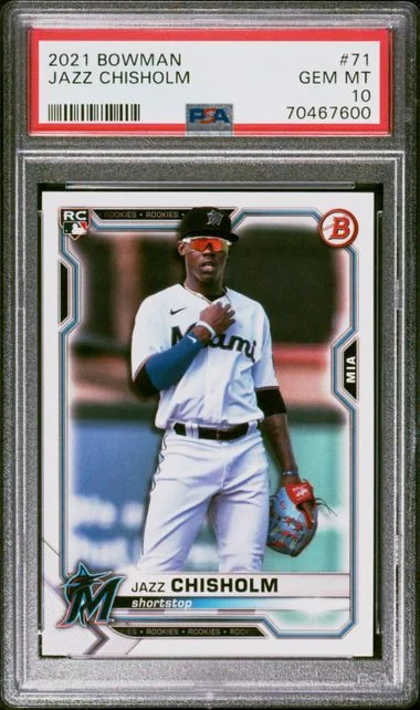 2021 Bowman Jazz Chisholm #71 card image