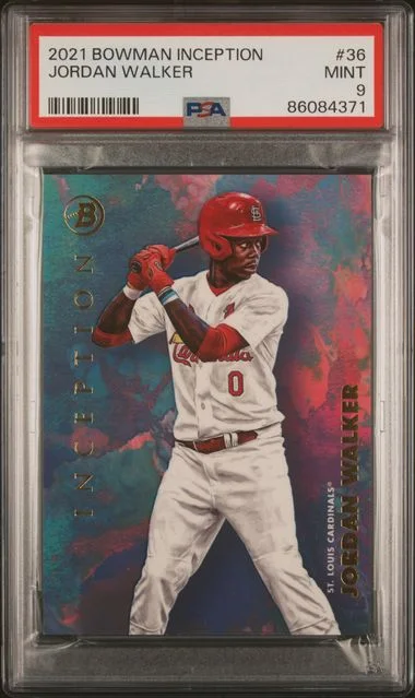 2021 Bowman Jordan Walker Inception #36 card image