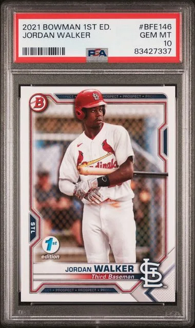 2021 Bowman Jordan Walker 1st Edition #BFE-146 card image