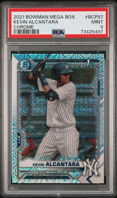 2021 Bowman Kevin Alcantara Mega Box Chrome #BCP-97 card image