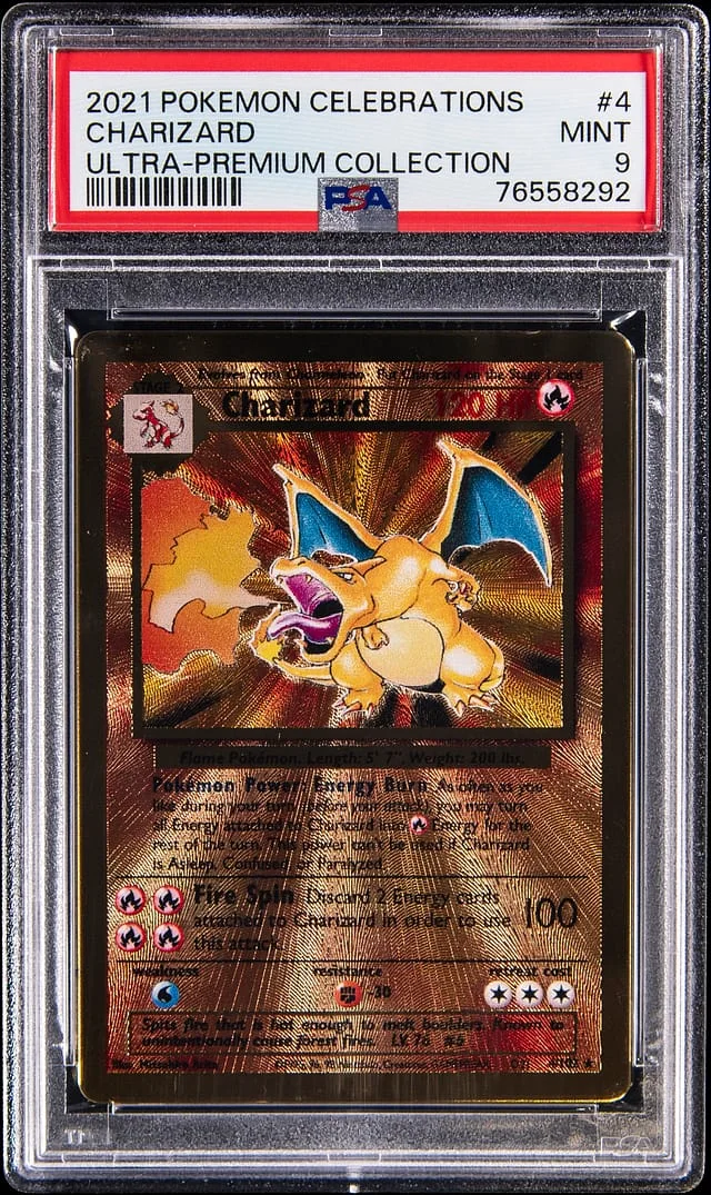 2021 Celebrations Charizard #04/25 Rare card image