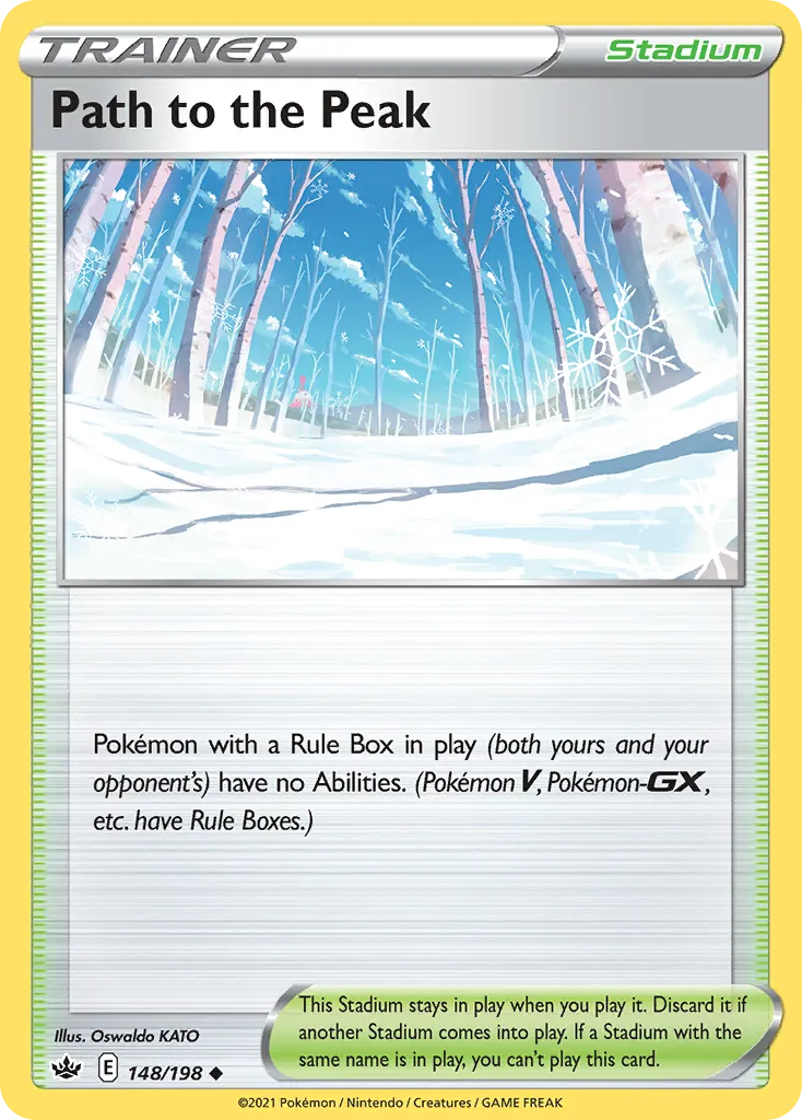 2021 Chilling Reign Path to the Peak #148/198 Uncommon card image