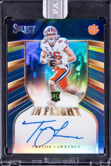 2021 Chronicles Of 1 Encased Trevor Lawrence OTHER Draft Picks White Box #1 card image