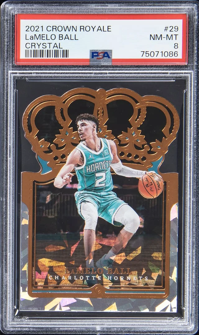 2021 Crown Royale LaMelo Ball Crystal #29 card image