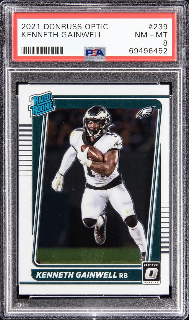 2021 Donruss Optic Kenneth Gainwell #239 card image