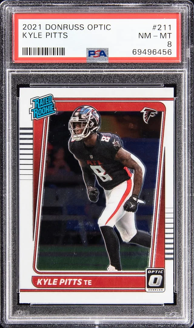 2021 Donruss Optic Kyle Pitts #211 card image