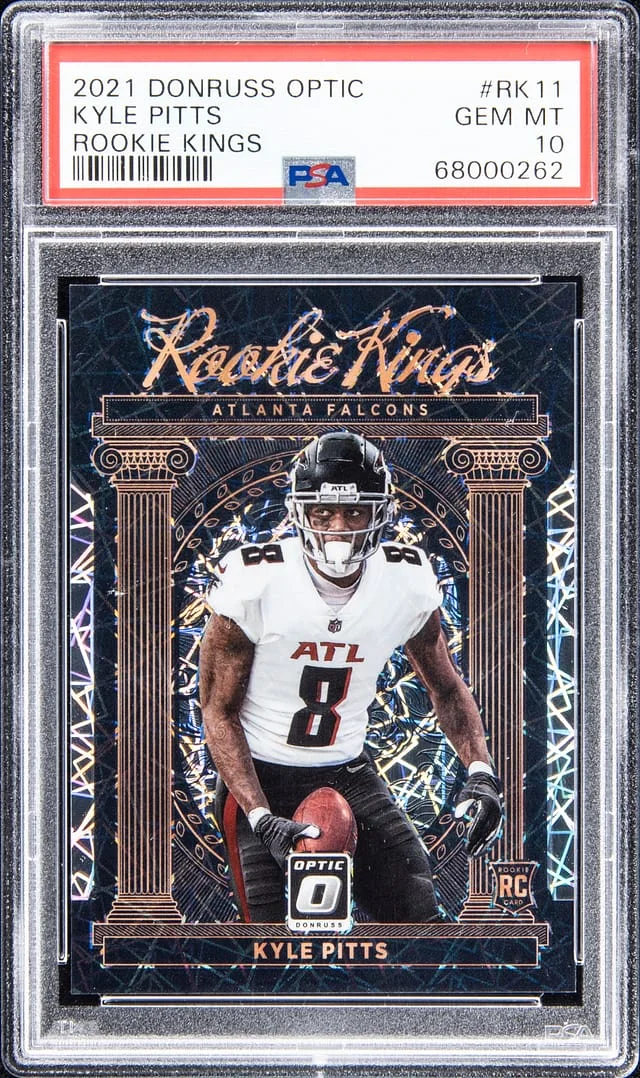 2021 Donruss Optic Kyle Pitts Kings #RK-11 card image