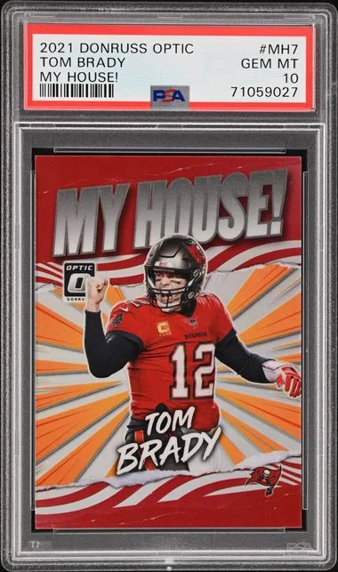 2021 Donruss Optic Tom Brady My House! #MH7 card image