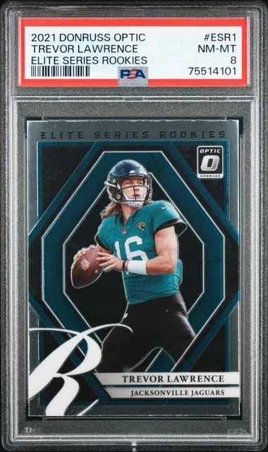 2021 Donruss Optic Trevor Lawrence Elite Series Rookies #ESR-1 card image