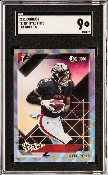 2021 Donruss The Rookies Tr-Kpi Kyle Pitts #no-number card image